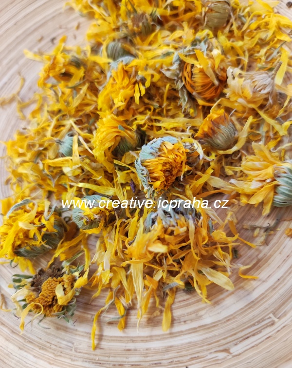 byliny - Měsíček květ s kalichem cca 10g